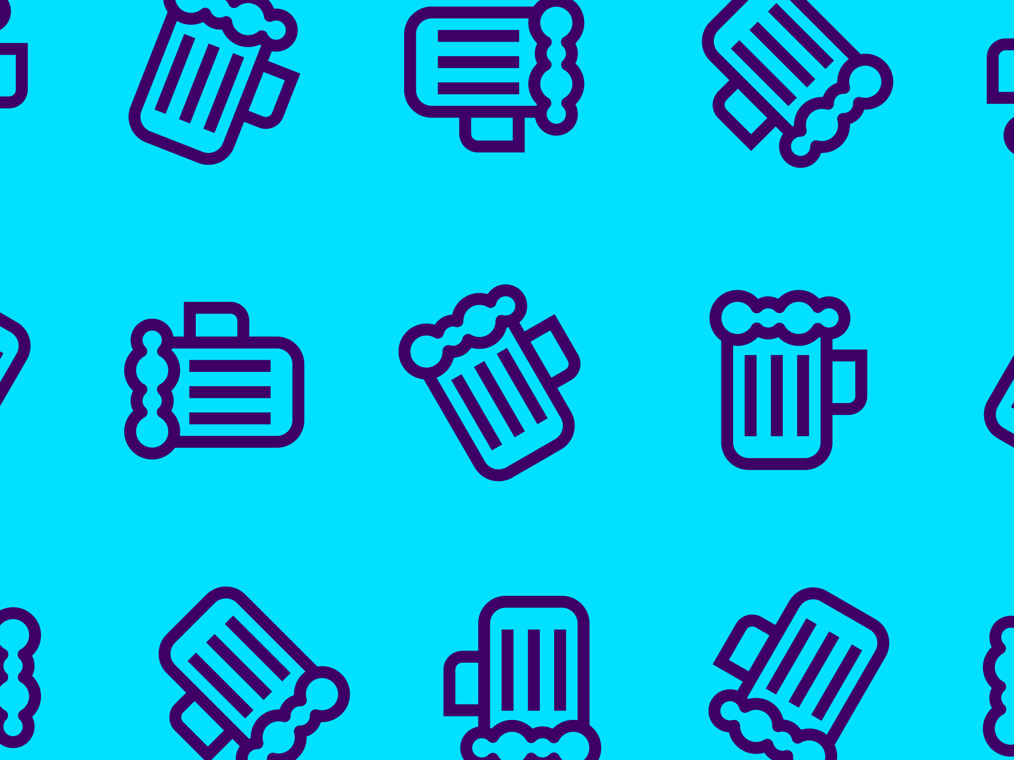 blue background dark blue beers