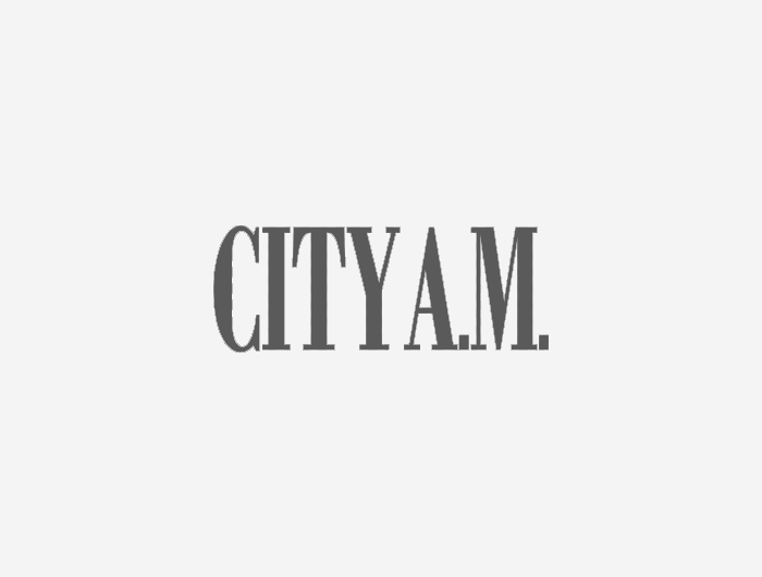 City A.M. black and white logo