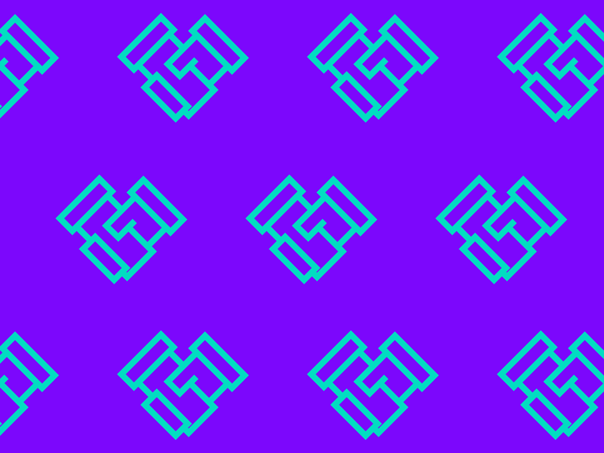 light blue handshake purple background duplicated