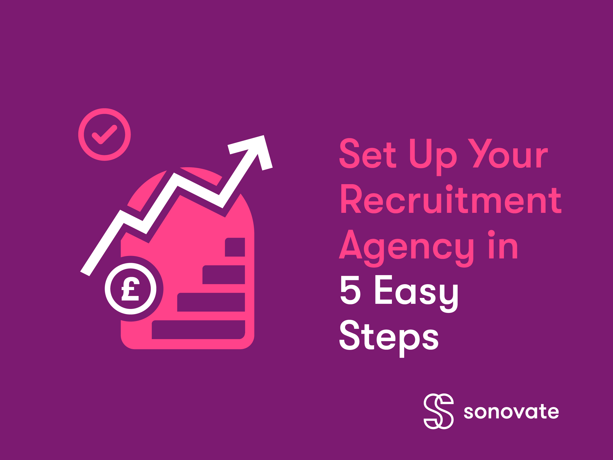 5 Steps to Set Up Your Recruitment Agency - Sonovate