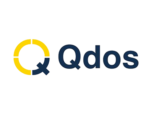 Qdos logo, transparent background, Sonovate partner Qdos logo, transparent background, Sonovate partner