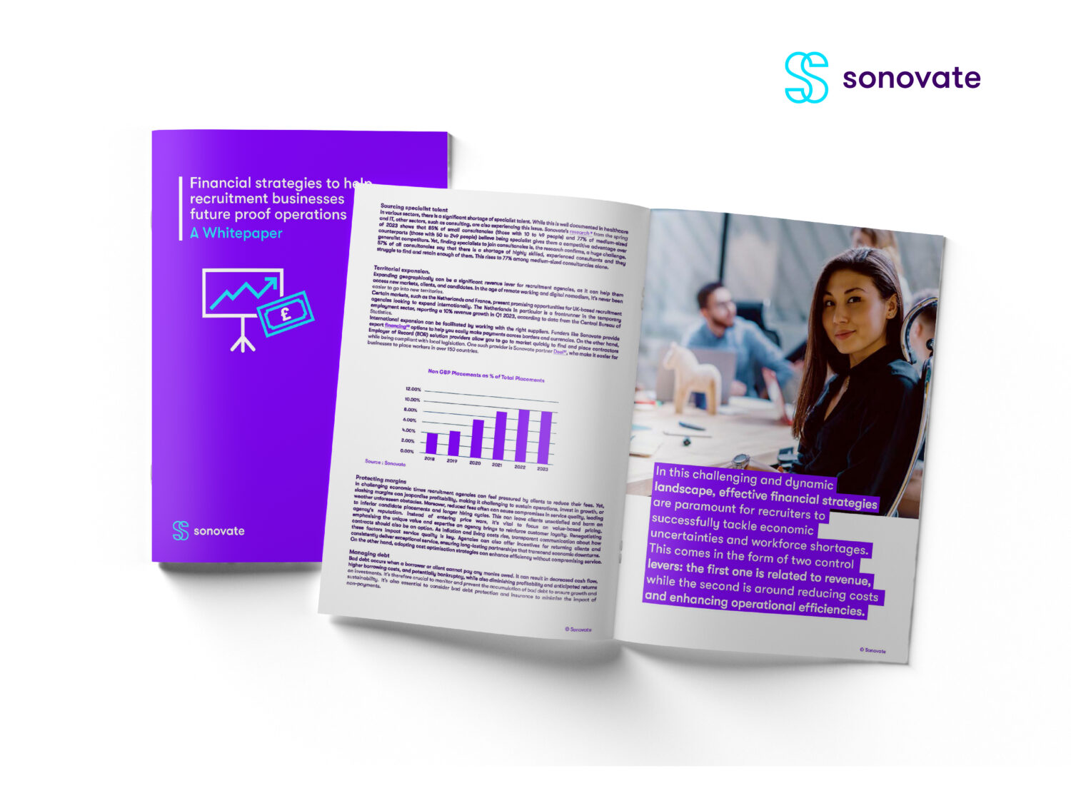 The future of recruitment is intertwined with technology and innovation. Our experience at Sonovate has taught us that seamless integration and efficiency across the supply chain are essential. In our latest white paper, we dive into actionable strategies for recruitment businesses to stay ahead of the game, from AI integration to diversifying portfolios. Don't miss out on these insights!